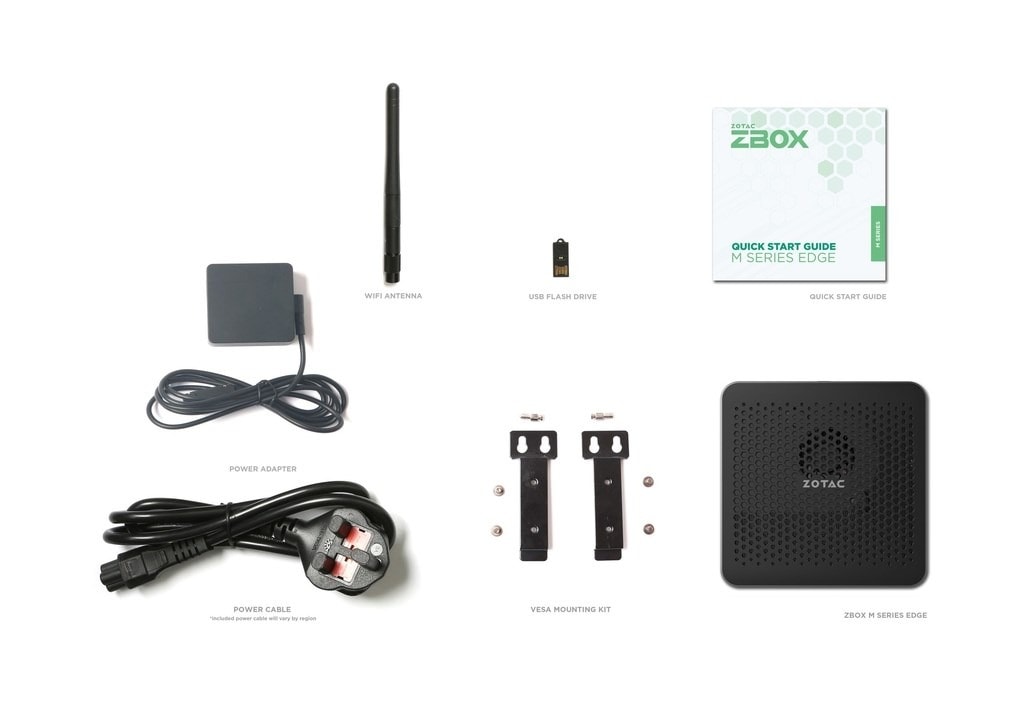 ZOTAC ZBOX MI668 BE - Mini PC Barebone for demanding users