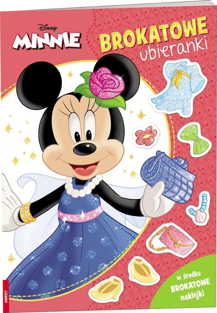 Ameet Minnie Glitter Dress-Up - sticker book for children