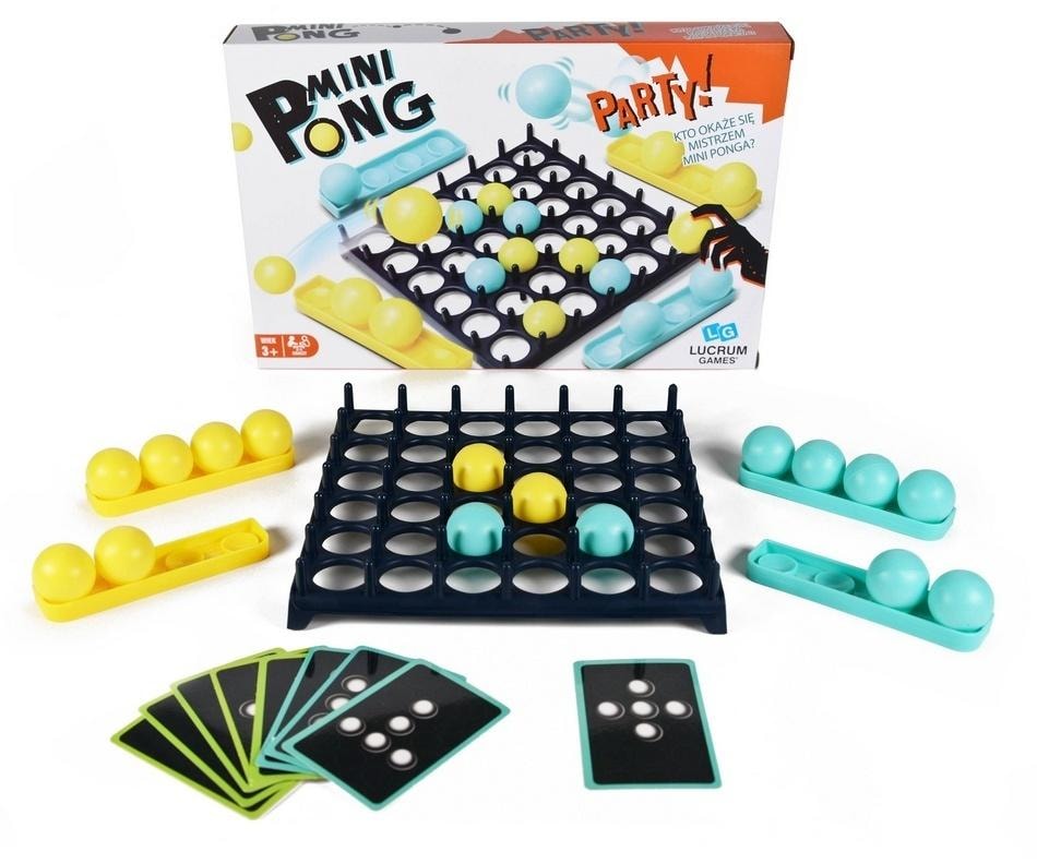 Lucrum Games MiniPong - Dexterity game for the whole family