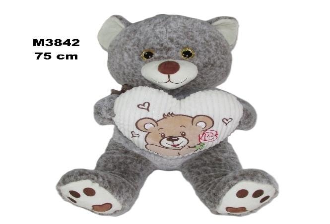 Plush Teddy Bear - Soft Friend for Cuddling 75cm