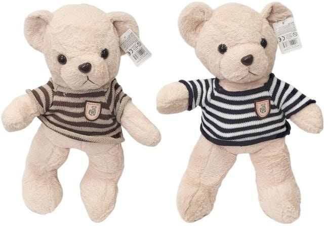 Teddy bear in sweater 44cm MIX - Cute plush toy for everyone!