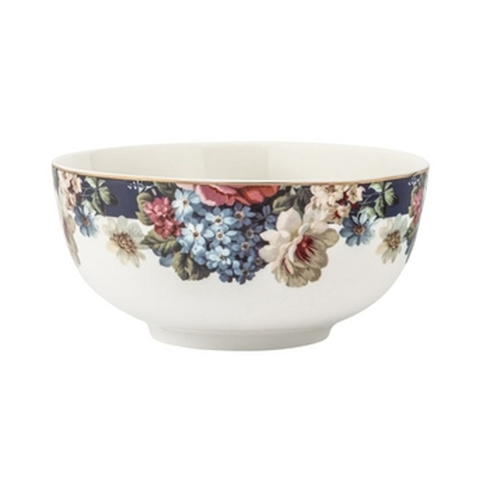 Róża NBC Ceramic bowl 14 cm - navy blue elegance