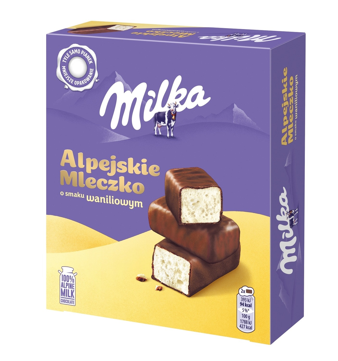 Milka Alp Vanilla Body Lotion - Experience the delicacy of vanilla