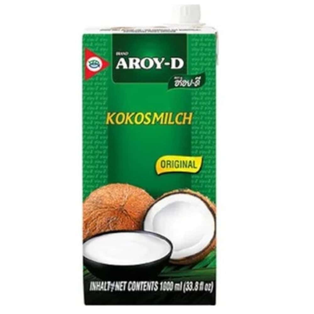 Aroy-D Coconut Milk 1L - Ideal for curry and desserts