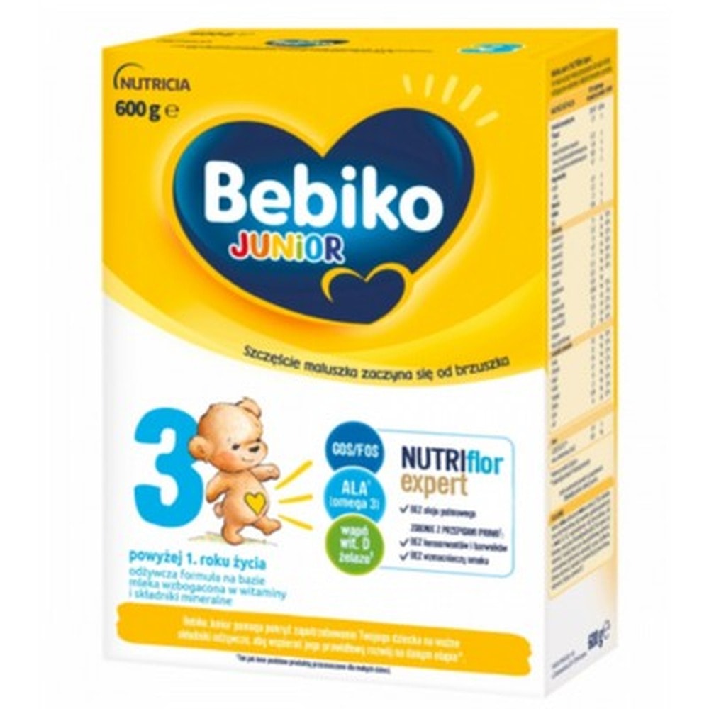 Bebiko Junior 3 - Follow-on milk for children after 1 year, 600 g
