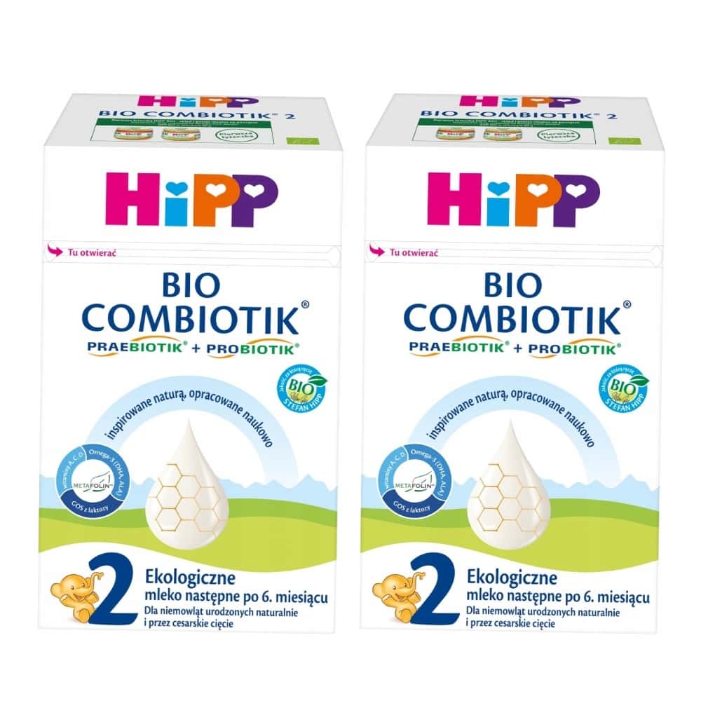 HiPP 2 Combiotik Organic Follow-on Milk 550g - support for your baby's development