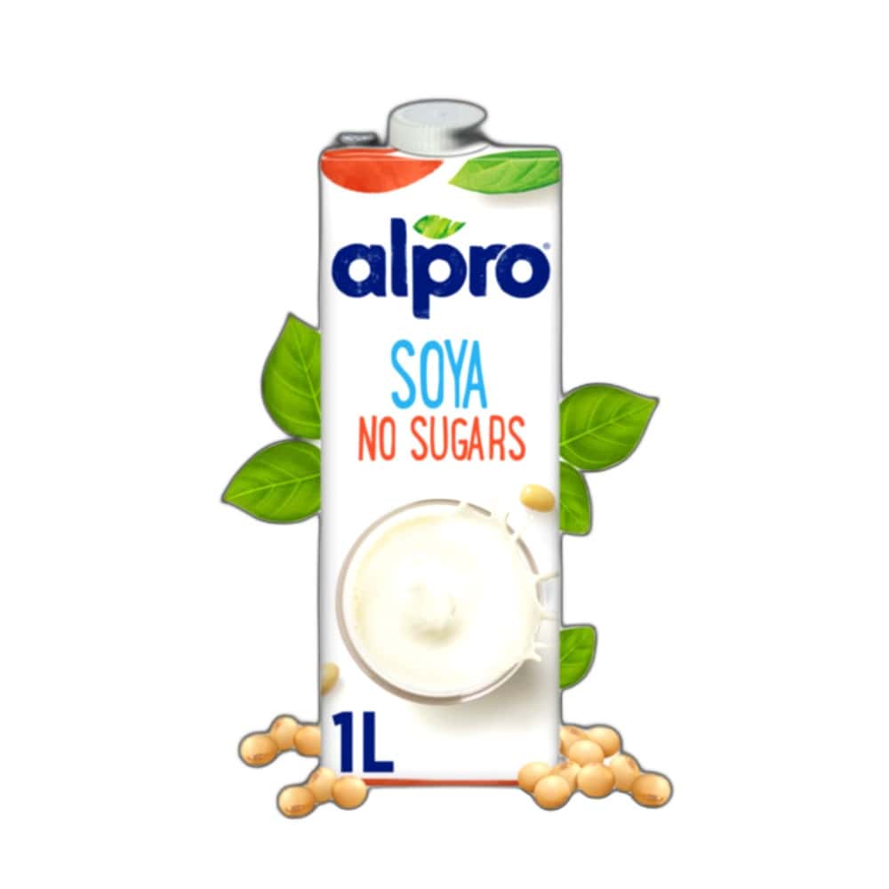 Alpro Soya Milk UHT 1l - perfect for coffee and cereals