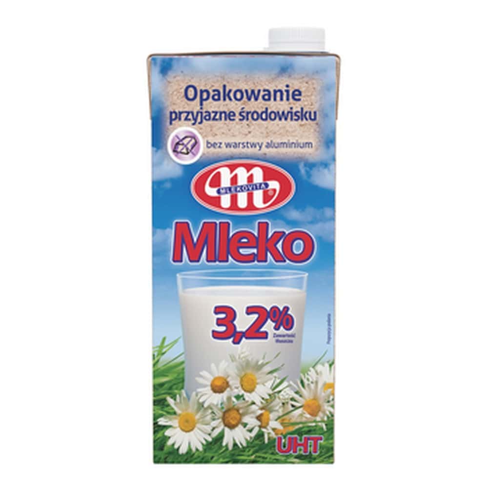 Mlekovita UHT Milk 3.2% - 1L Full-value milk