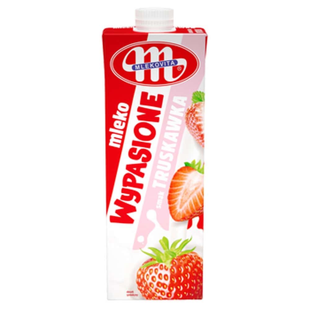 Wypasione UHT Milk Strawberry 1L - taste of summer in every sip