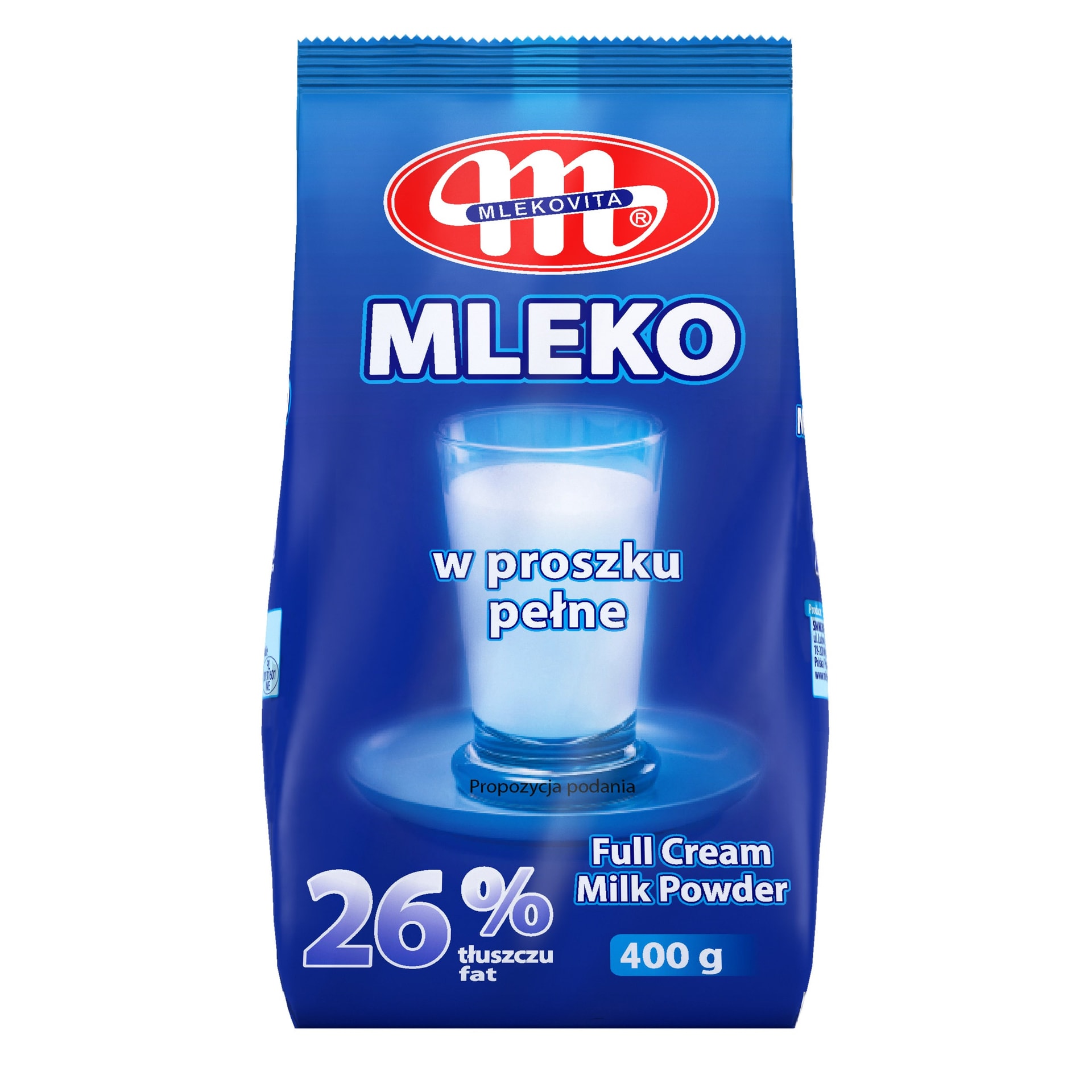 Mlekovita Mleko w proszku pełne 400 g