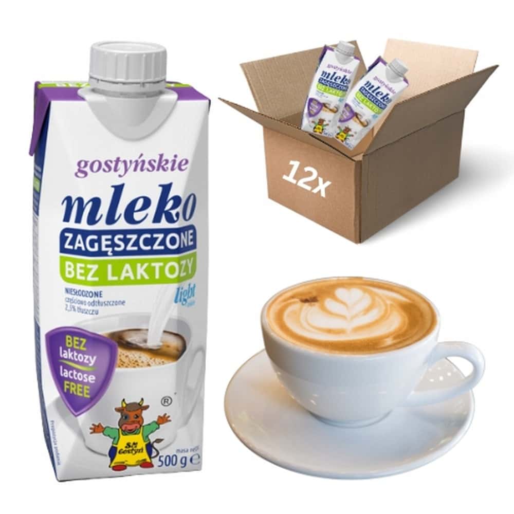 Gostyń Unsweetened Condensed Milk 500g - creamy and versatile