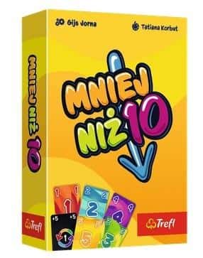Trefl Less than 10! - Engaging card game for the whole family