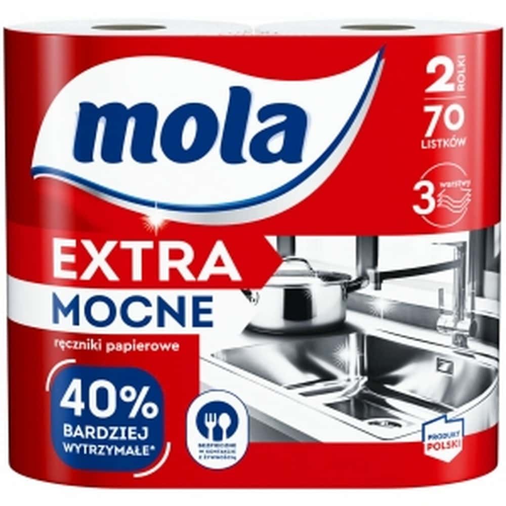 Mola Kitchen Roll A2 3-ply extra strong - reliable in every kitchen