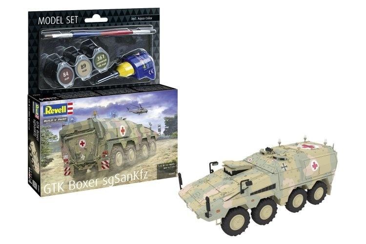 Revell Model Set - GTK Boxer sgSanKfz - modern armored vehicle