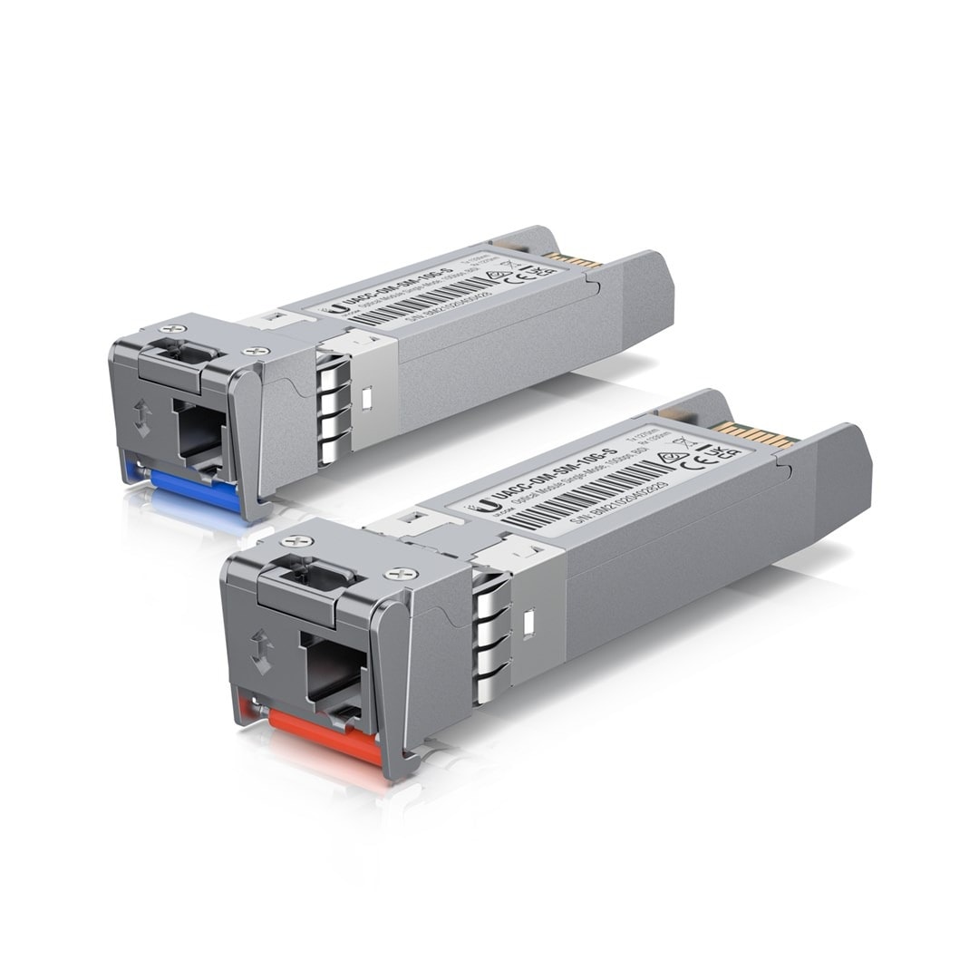 Ubiquiti SFP+ 10 Gbps Bi-Directional Single-Mode Optical Module 2-pack