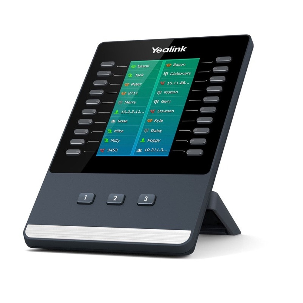Yealink EXP50 - IP Expansion Module with 23 buttons for efficient work