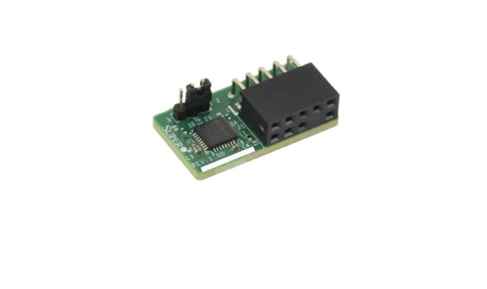 Supermicro TPM 2.0 module Vertical AOM-TPM-9670V-S - secure your data