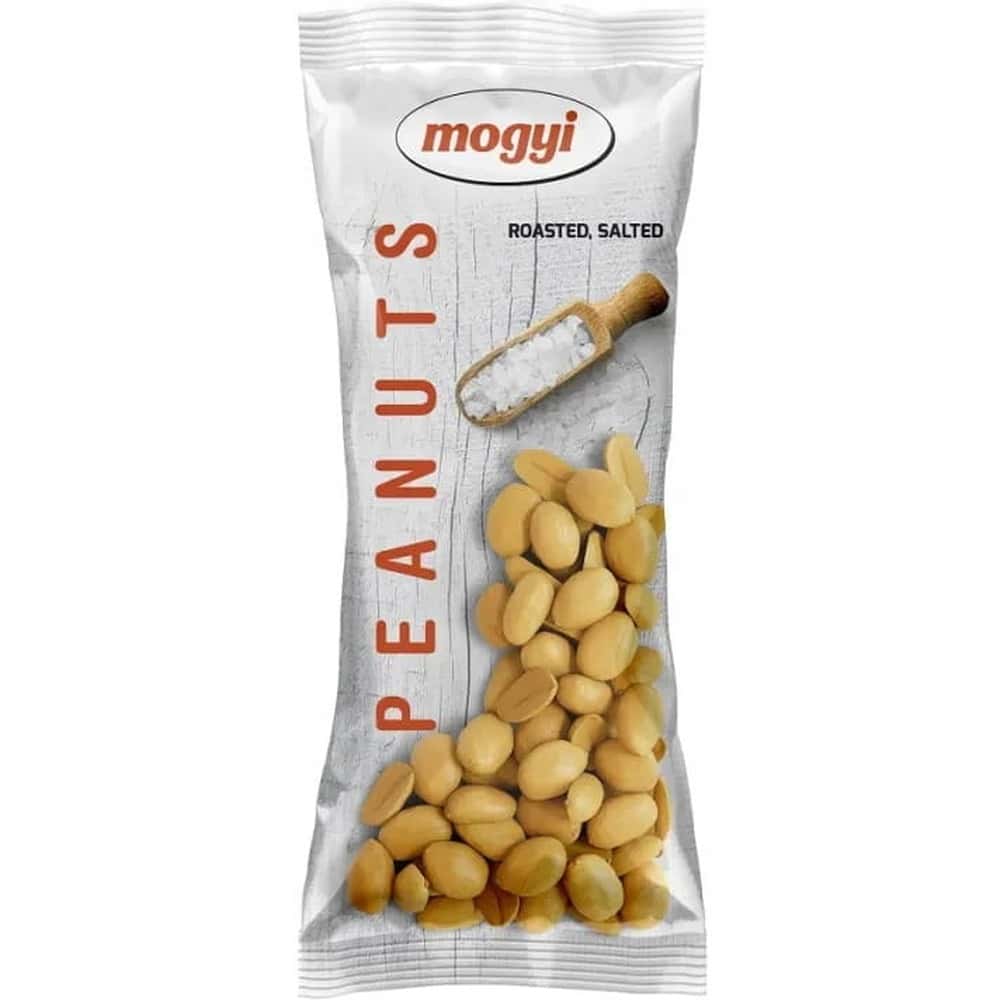 Mogyi Roasted and Salted Peanuts - perfect snack 50 g