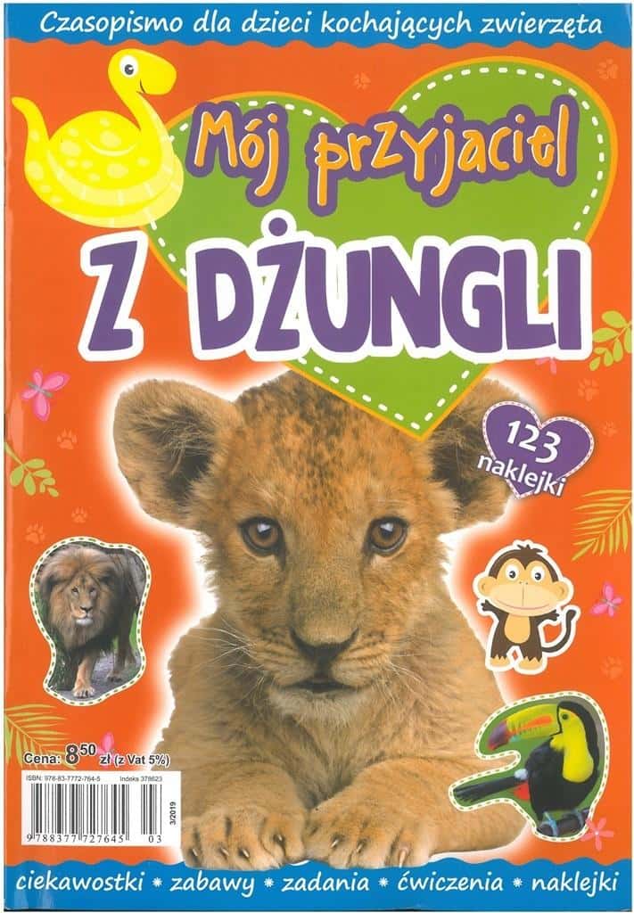 O-press My friend from the jungle 2/2022 - educational magazine for children