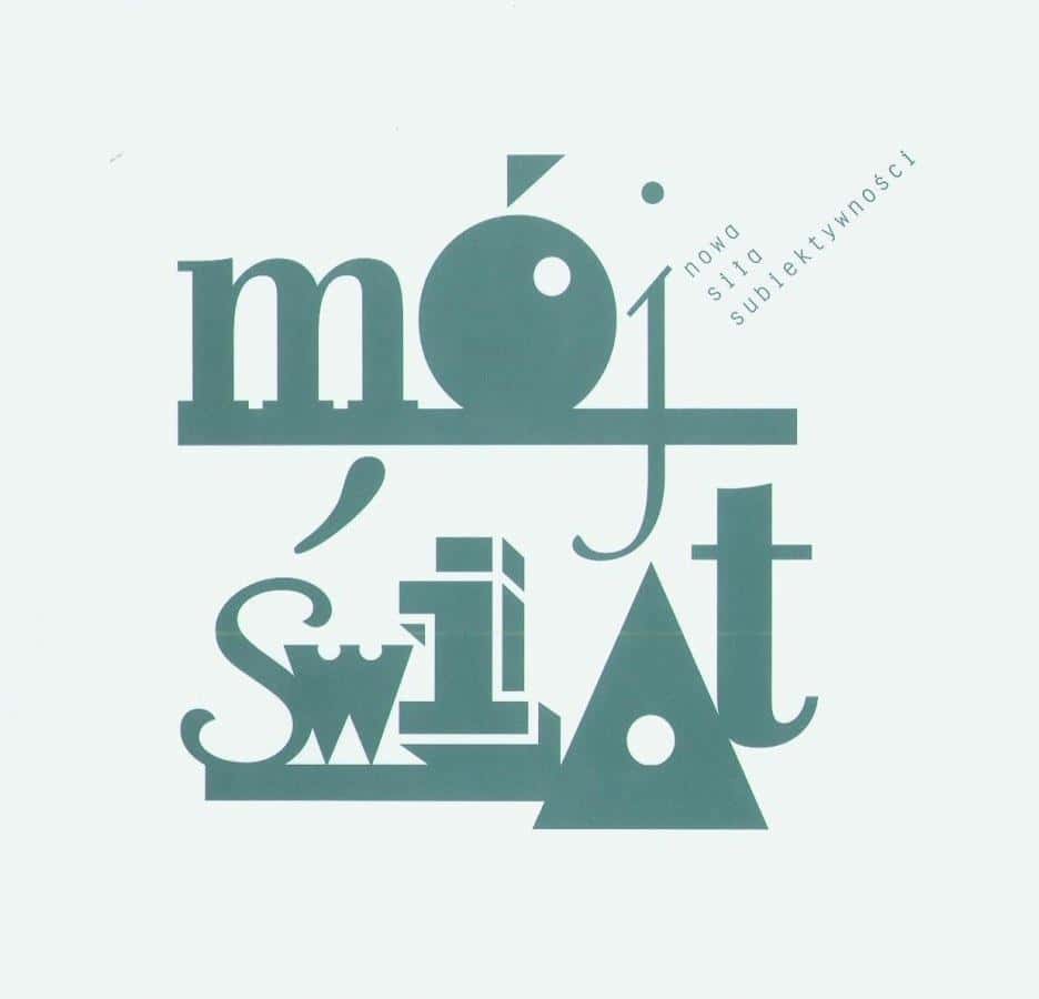 My world. New power of subjectivity - exhibition catalog, design inspiration