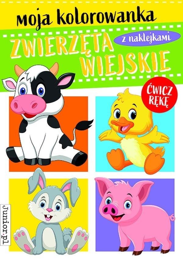 My Coloring Book Farm Animals - Creative fun for kids