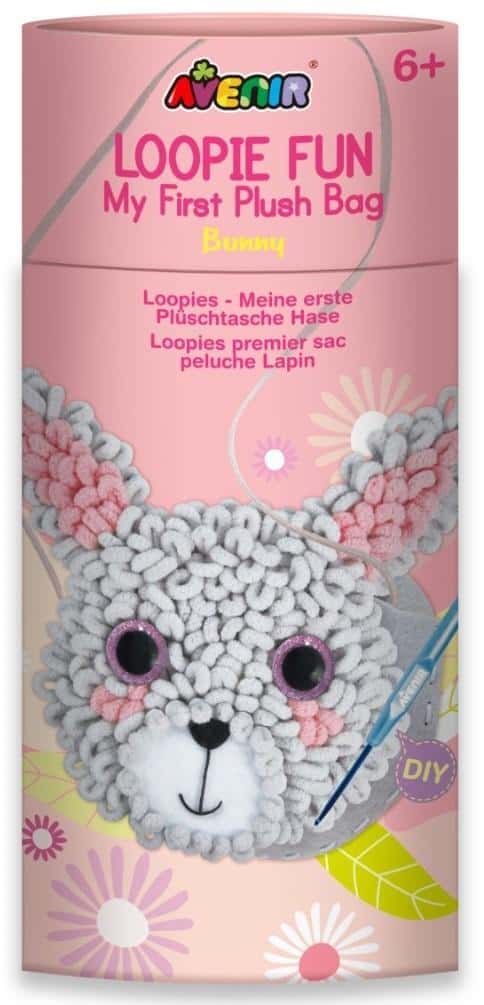 Avenir Loopie Fun Bunny Bag Craft Kit Sewing Set