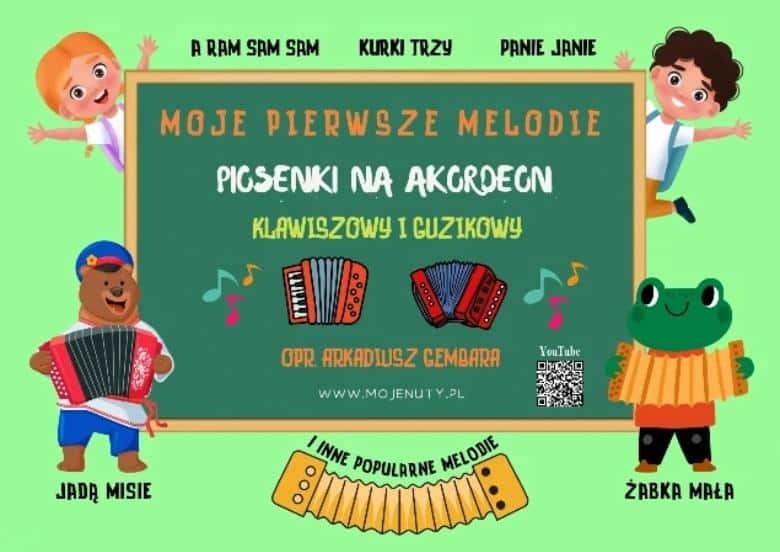 Mojenuty.pl My First Melodies - a collection of accordion songs for children