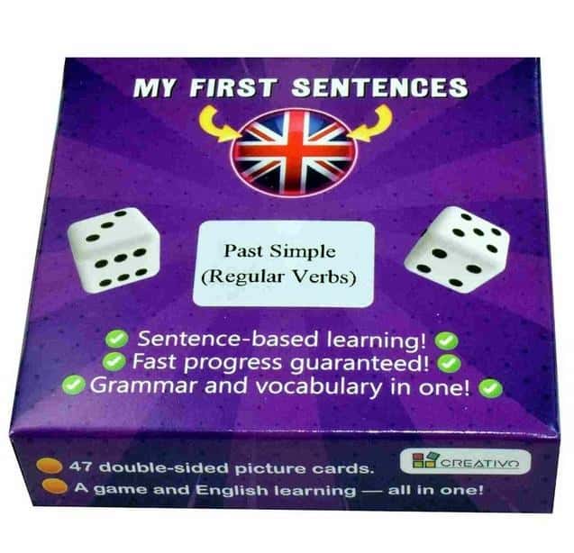 Creativo - Picture card set Past Simple - learn English