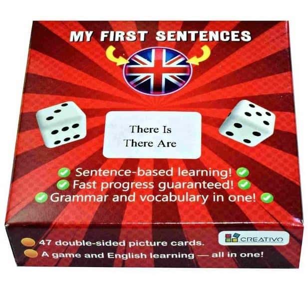 Creativo - Picture card set for learning English There is/are
