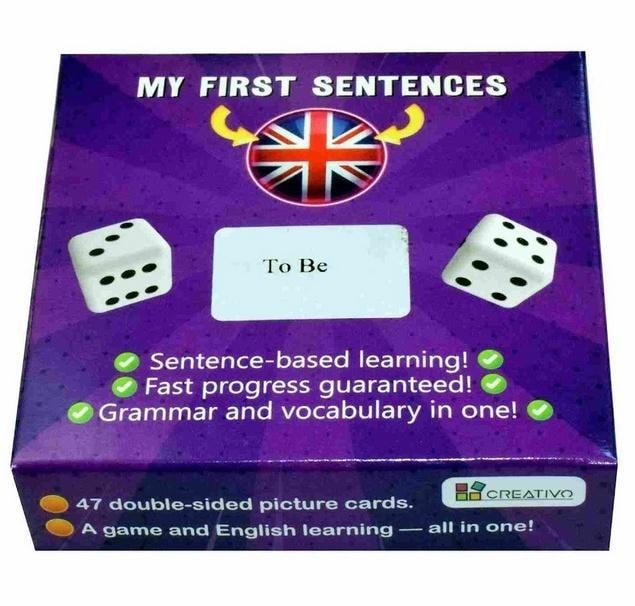 Creativo - Picture cards for learning English - verb 'to be'