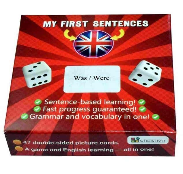 Creativo - Picture cards for learning English - past tense