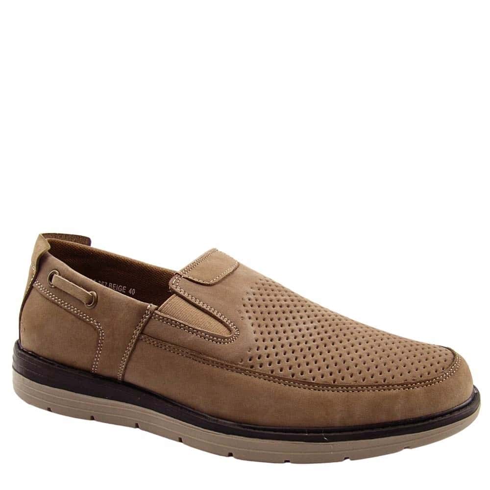 Sokólski Men's moccasins brown - comfort and style for every day