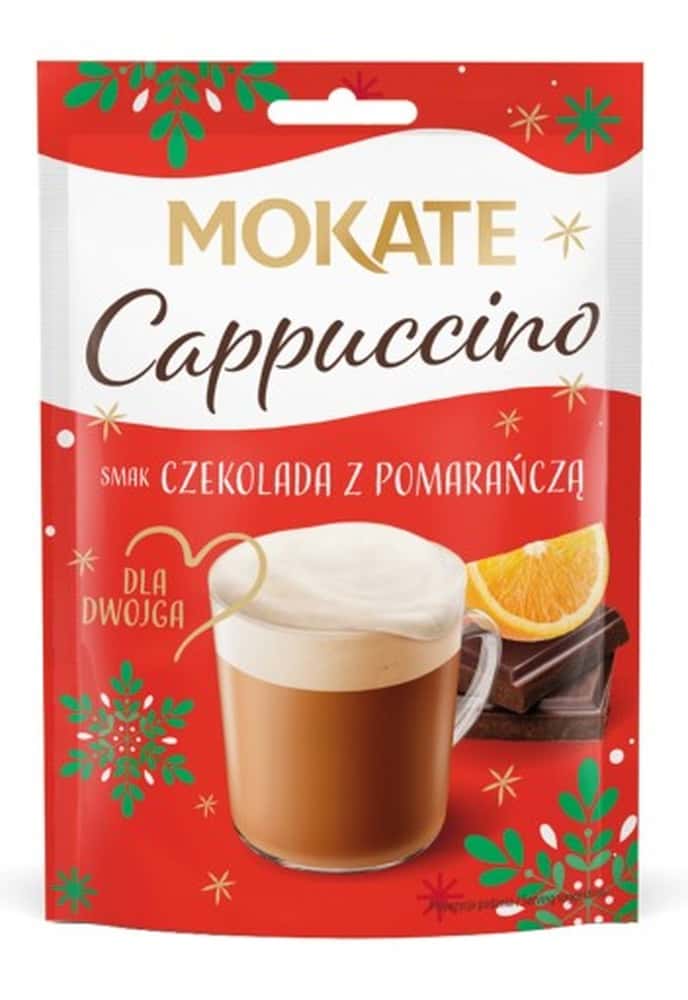 Mokate Cappuccino chocolate-orange - perfect for cold days