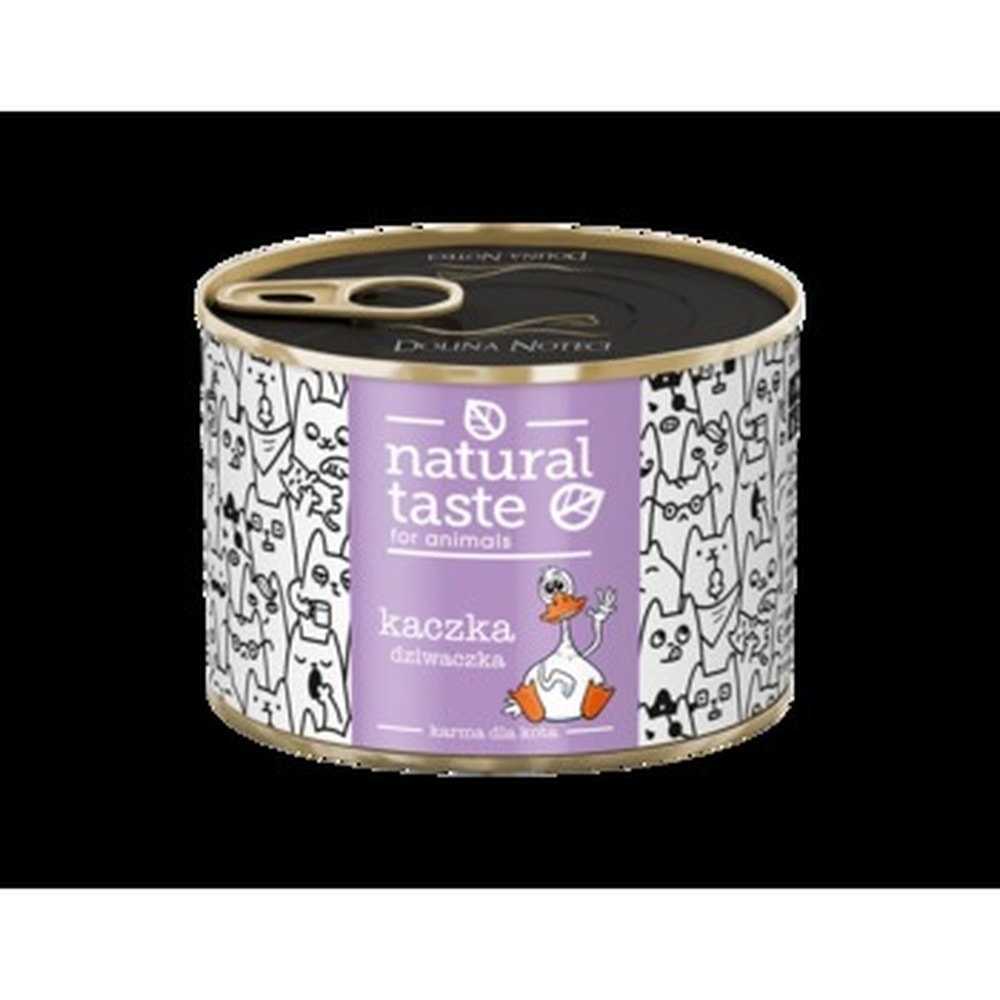 Natural Taste Duck - Wet Cat Food 185 g