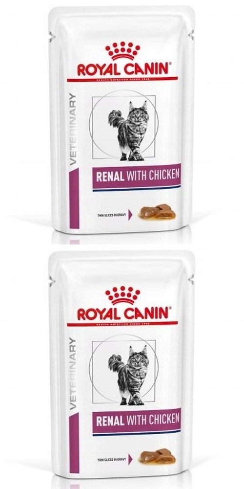 Royal Canin Renal with Beef - wet cat food - kidney support