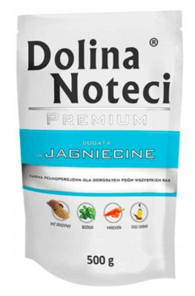 DOLINA NOTECI Premium rich in lamb - wet dog food 500 g
