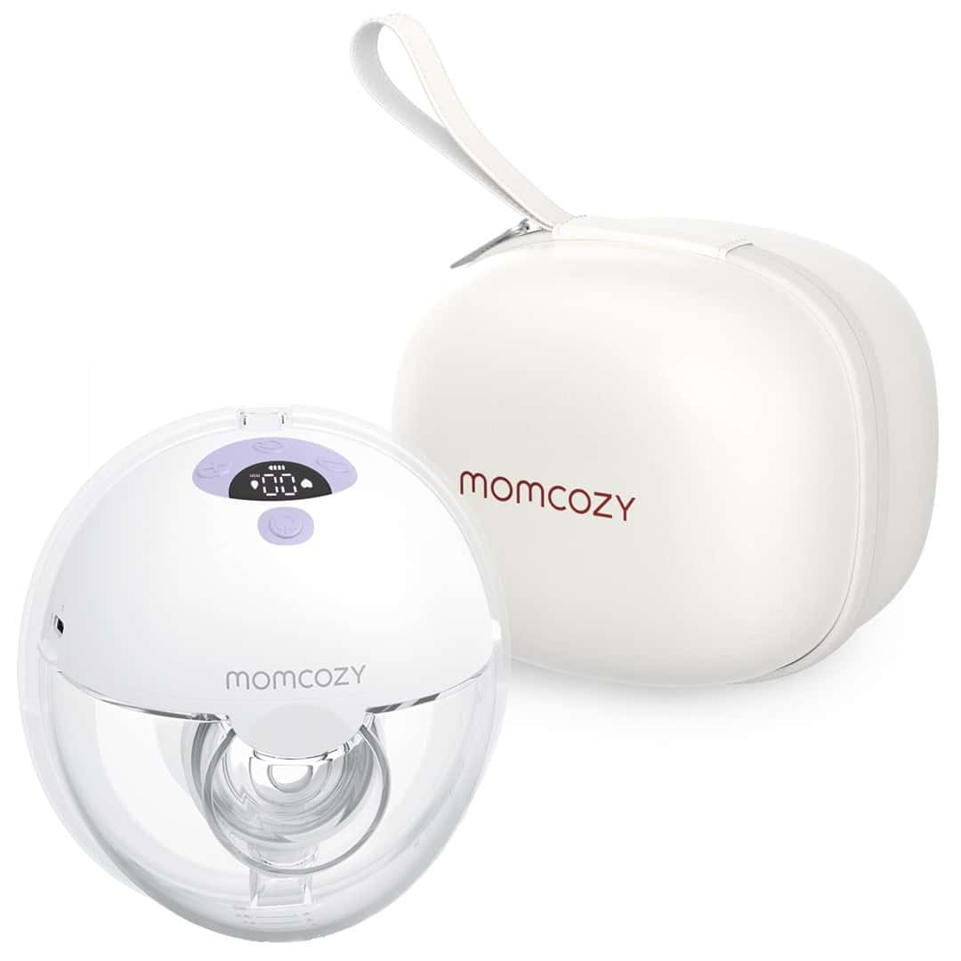 Momcozy M5 Single Breast Pump purple - comfort and convenience for you and your baby
