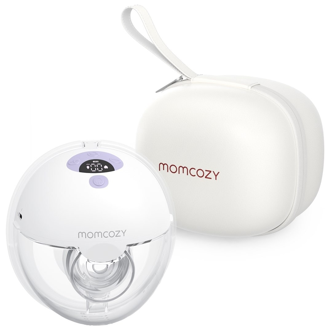Momcozy M5 Single Breast Pump purple - comfort and convenience for you and your baby