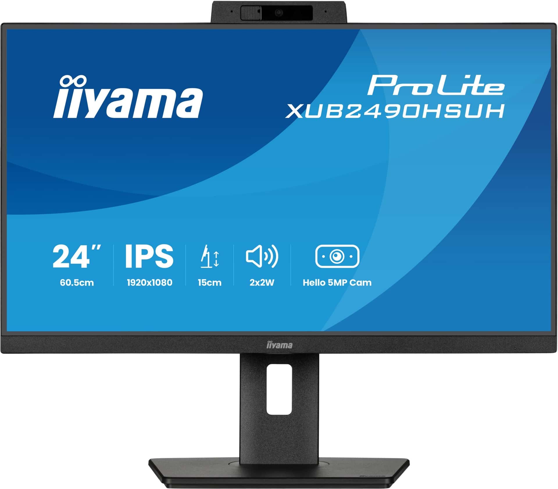 Iiyama TFT XUB2490HSUH IPS 24'' - Full HD Monitor with Webcam