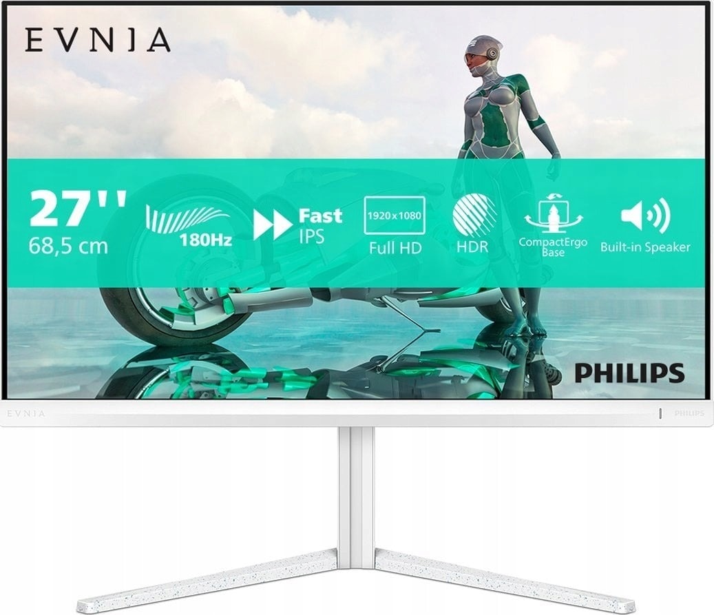 Philips Evnia 27M2N3201A/00 - Monitor 27 inch Full HD LCD White