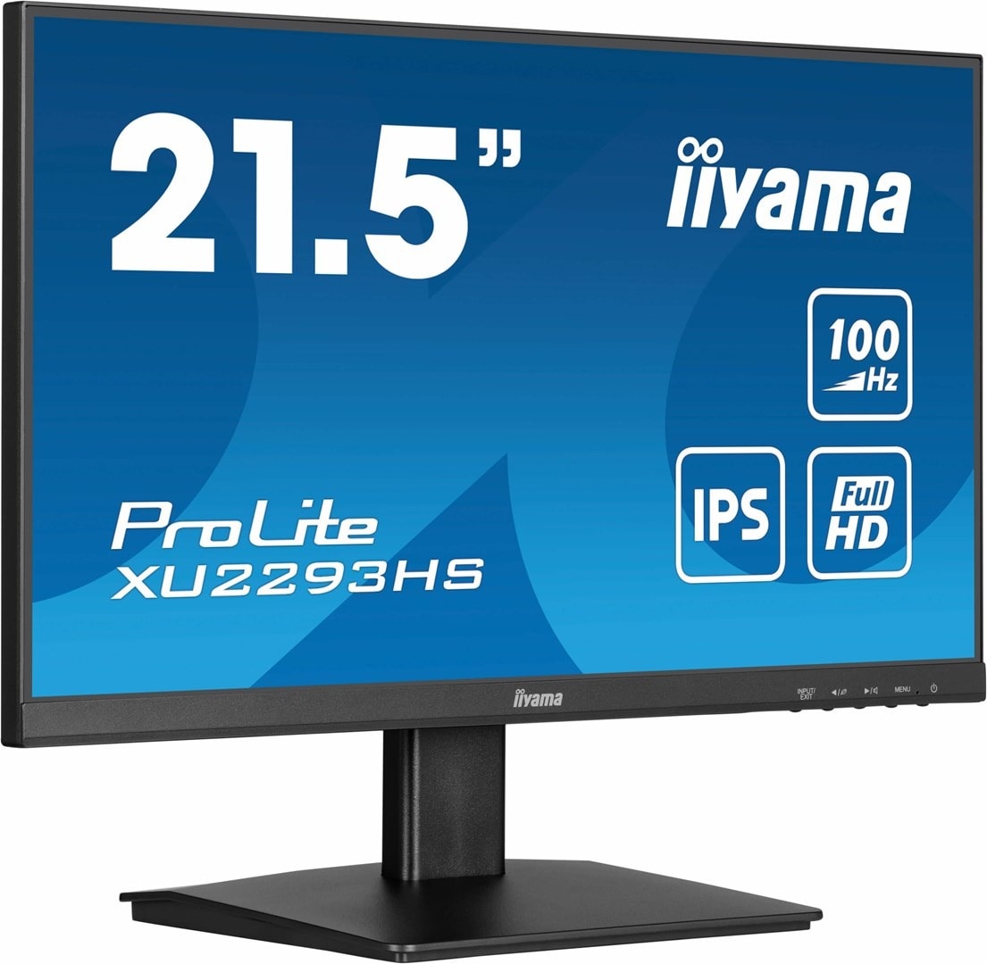 IIYAMA LED Monitor 21.5" XU2293HS-B6 - Perfect for office and home