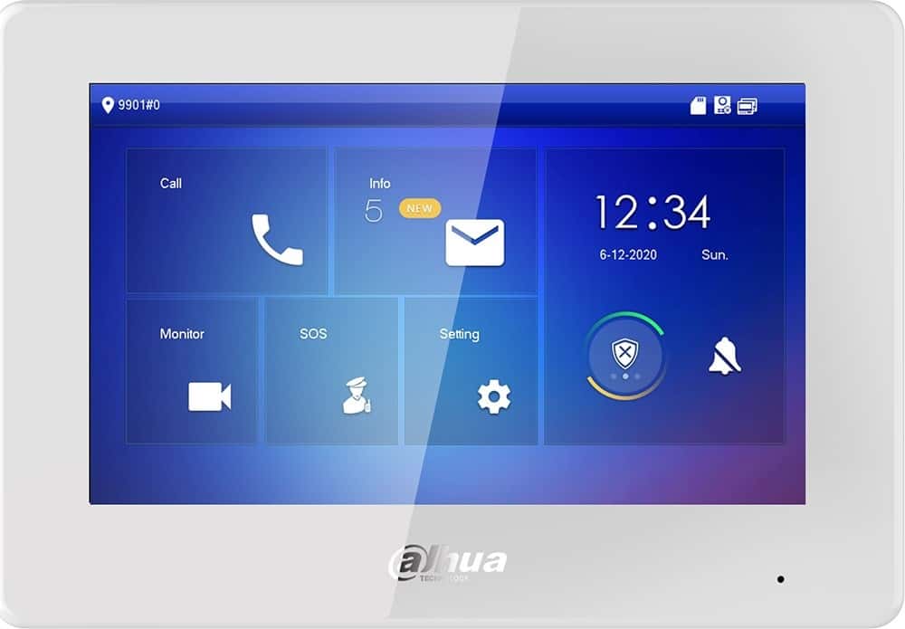 Dahua Video Intercom Monitor VTH5422HW-W - Security and Convenience
