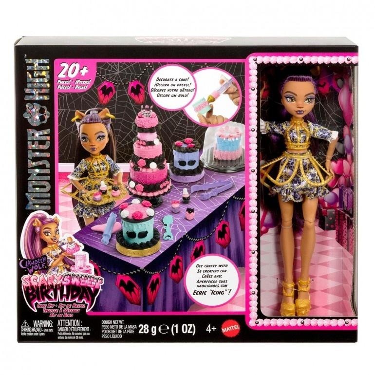 Monster High Sweet 1600 Birthday Cake - DIY Set and Doll