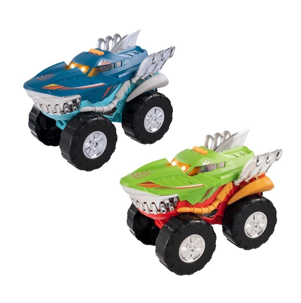 Teamsterz Monster Moverz Car Shark - Light and sound for little adventurers