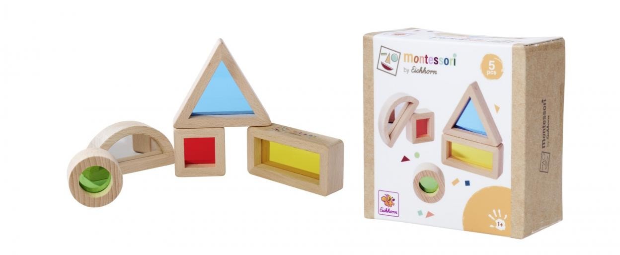 Eichhorn Montessori Blocks with Windows - educational fun for your child