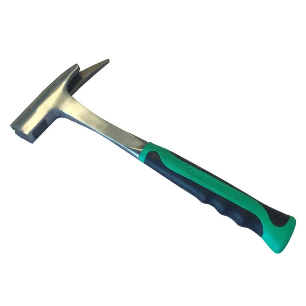 MONOBLOCK Carpenter's hammer roofing hammer forged 990 g with rubber handle - reliable in every workshop