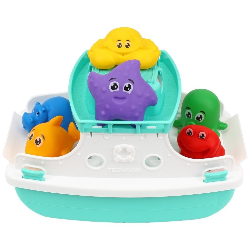 TechnoK Bath Boat - Educational toy for children