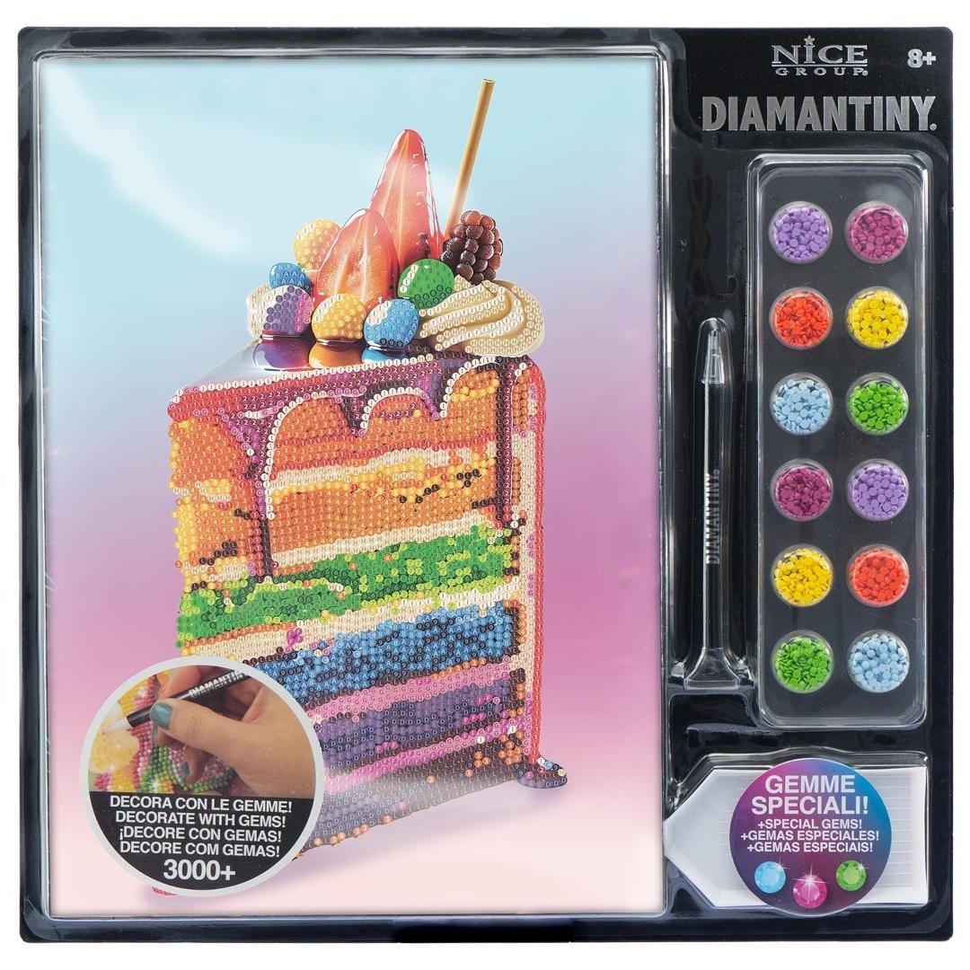 Diamond Mosaic Cake - Creative set for sticking - develop your passions!