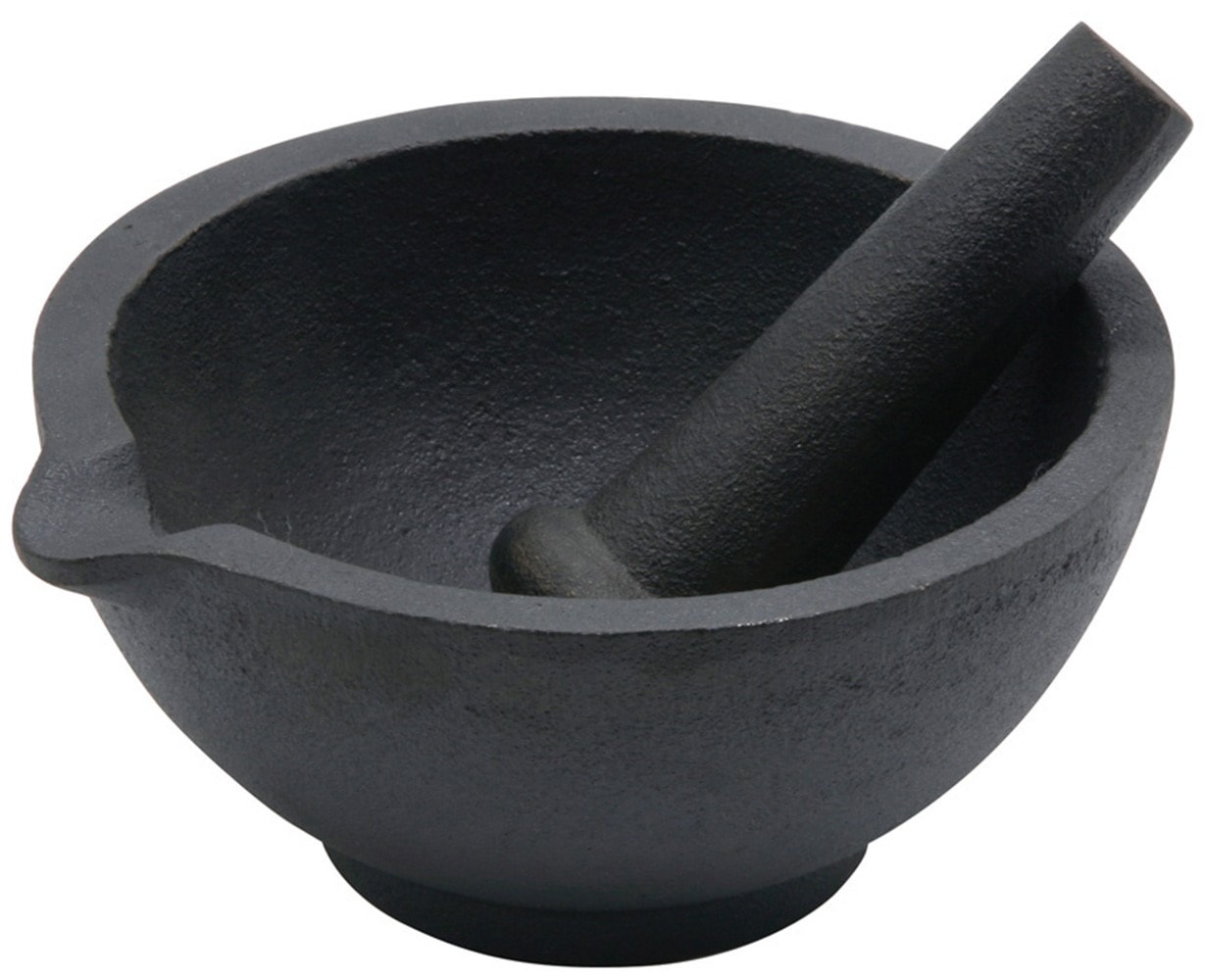 Kinghoff Cast iron mortar and pestle - ideal for spices