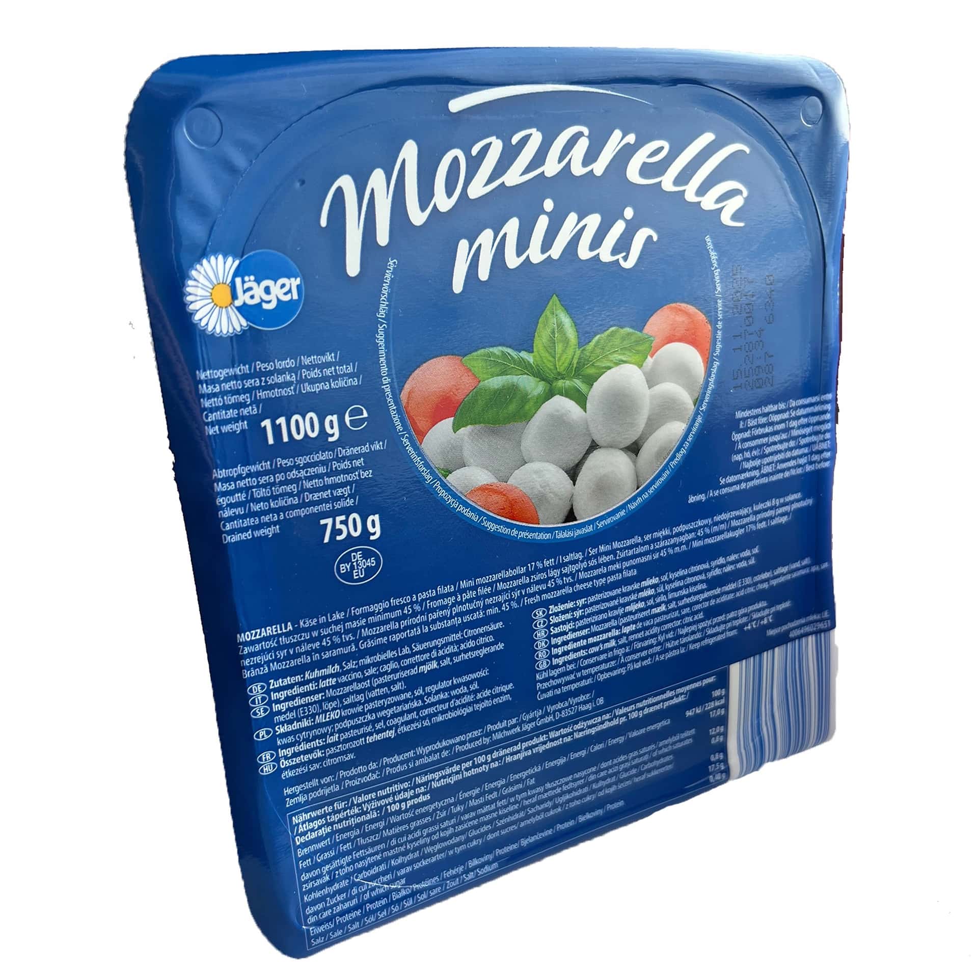 Tem Mozzarella Mini 750g - fresh and creamy